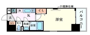 Luxe新大阪α（アルファ）の物件間取画像